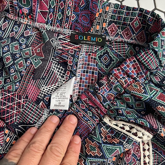 Solemio boho shorts size medium - Picture 2 of 3